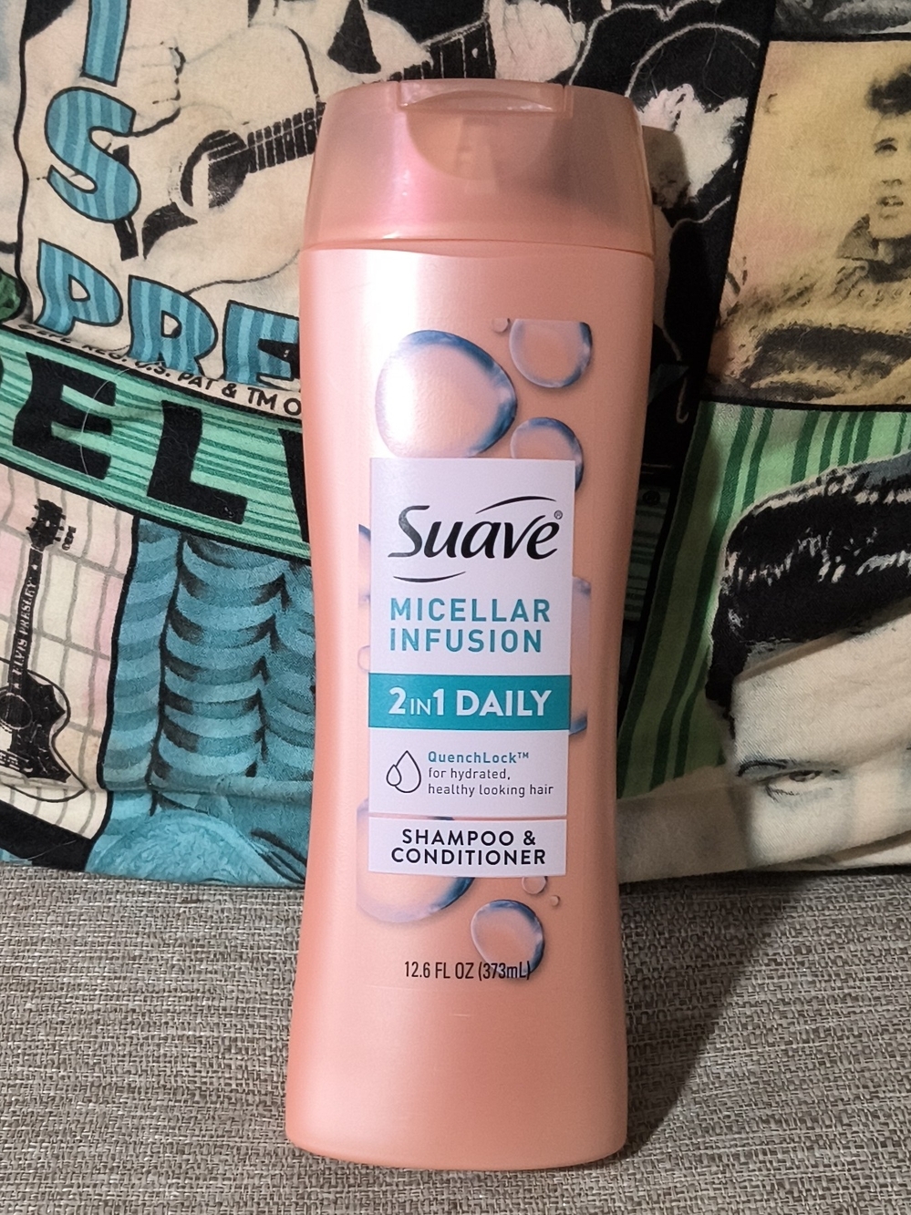 Suave Micellar Infusion 2-in-1 Daily Shampoo & Conditioner - Pink